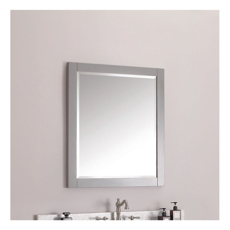 Miroir de salle de bain Keira, Gris