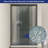 48" W x 76" H Double Sliding Shower Door, 8mm Tempered Glass with Frosted Privacy Panels, SUS 304 Stainless Steel Frame, Reversible Installation