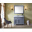 Ensemble de meuble-lavabo simple 43 po avec miroir Hamil