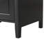 Meuble-lavabo 24 po avec lavabo, deux tiroirs, porte, tablette réglable, bois massif et panneau de fibres à densité moyenne pour un rangement efficace-126232928