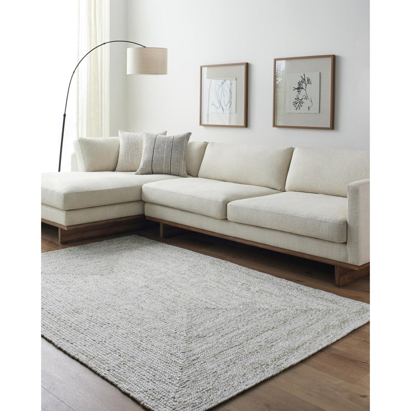 Tapis d'intérieur fait à la main Felker, Rectangulaire 8 pi x 10 pi