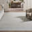 Ebony Hand Tufted Wool; Cotton; Recycled P.E.T Striped Indoor Rug-931225590
