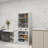 Tatanisha 29.92 " Wide 1 - Drawer 4 - Shelf Storage Cabinet with