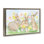 Cadre flottant Three Bunnies In The Grass, design par Lee Ann Sanders