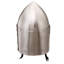Casque chevalier croisé en métal argenté