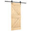 Porte coulissante avec quincaillerie Vidaxl-112703767-112703764