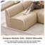 Canapé modulaire rembourré 86,8 po-419802634