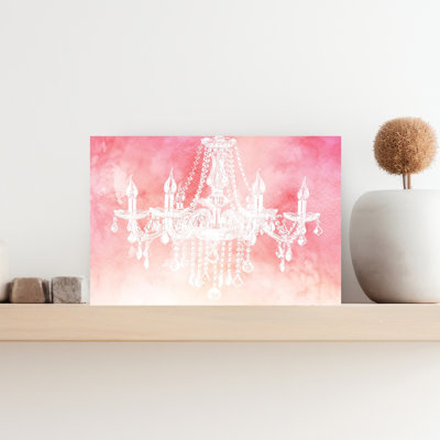 Chandelier Glam 2 1 Piece Wrapped Canvas Wall Art