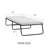 16" Folding Steel Folding Bed-73602263