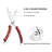 Velaze 15 Piece High Carbon Stainless Steel Knife Block Set