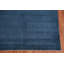 Tapis bleu marine uni Gabbeh 9 x 12