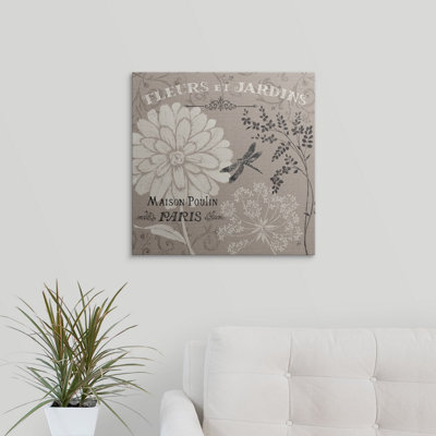 French Linen Garden " French Linen Garden II " by Daphne Brissonnet