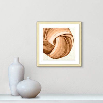 Impression orange Tango II par Casa Fine Arts
