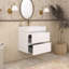 Meuble-lavabo simple 24 po avec plateau Kansiray-2126896367-2126896354