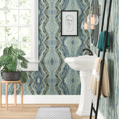 Antonina Vella Elegant Earth Marble Double Roll