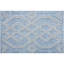 Cable Geometric Handwoven Blue Indoor / Outdoor Use Area Rug-55795884-124342855