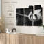 «Eating Giant Panda», 3 pièces sur toile-98563022