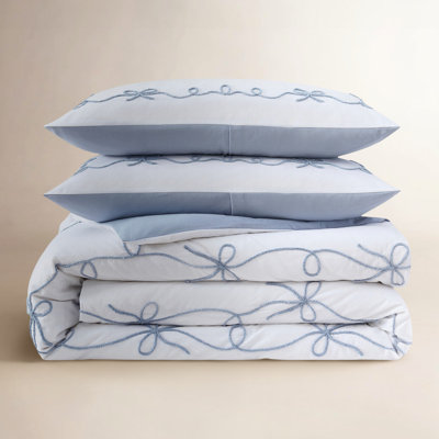 Sasha Bows Cotton Comforter Set