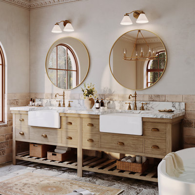 Metal Round Wall Mirror