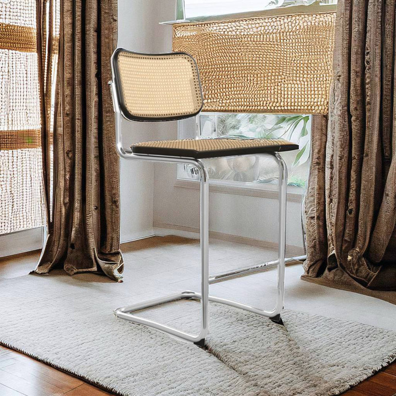 Amaliah Counter Stool with Metal Frame
