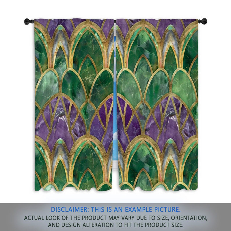 Alexanna Room Darkening Curtain Pair, 56" W x 78" L