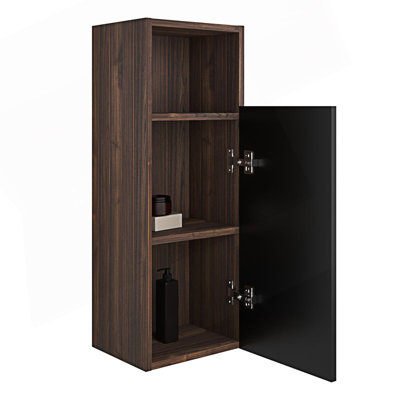 Armoire décorative, armoire flottante de salle de bain, armoire de rangement murale