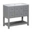 Meuble-lavabo 36 po avec lavabo encastré-100914204