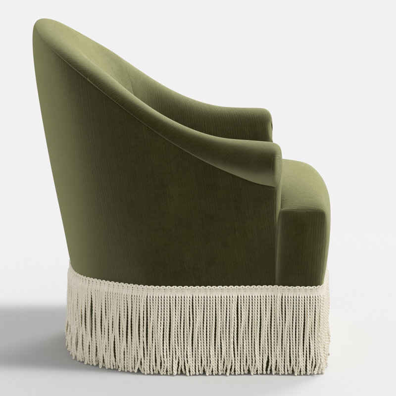 Marie 32 Wide, Moss Performance Velvet