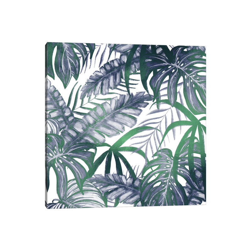 Blue Green I by Kimberly Allen - Wrapped Canvas Print, 30.48 cm H x 30.48 cm W