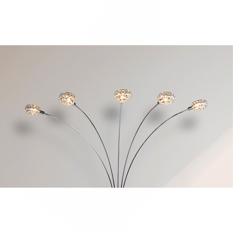 Lampe sur pied élégante et luxueuse 1 pièce