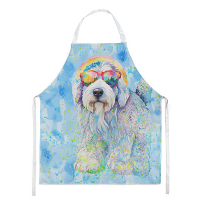 No Pattern Bib Apron
