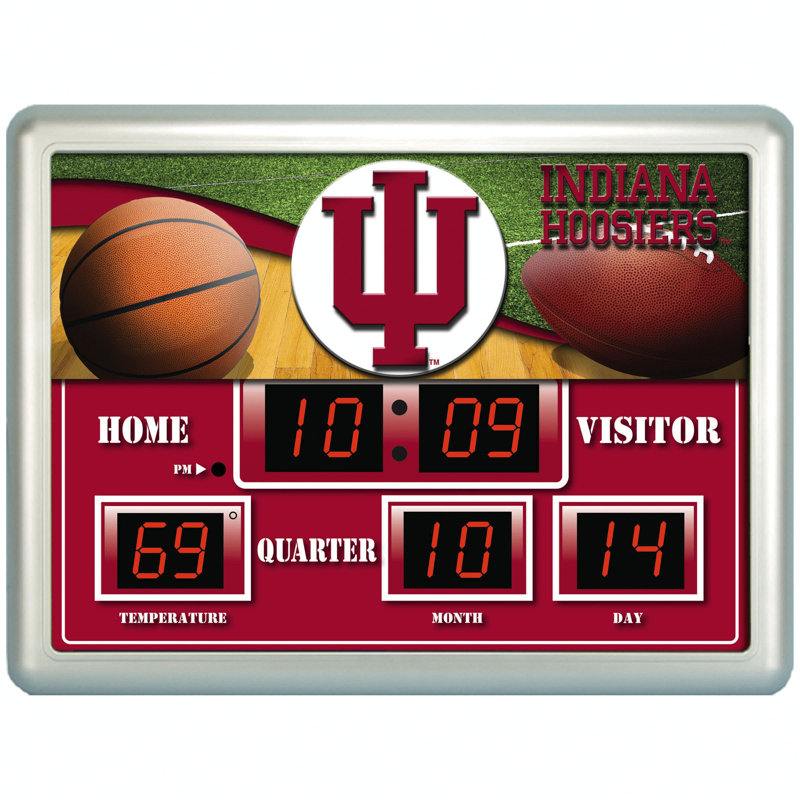 Horloge murale NCAA, Indiana