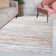 Whitbyston Loom Modern Strie' Gray/Blue/Orange Rug