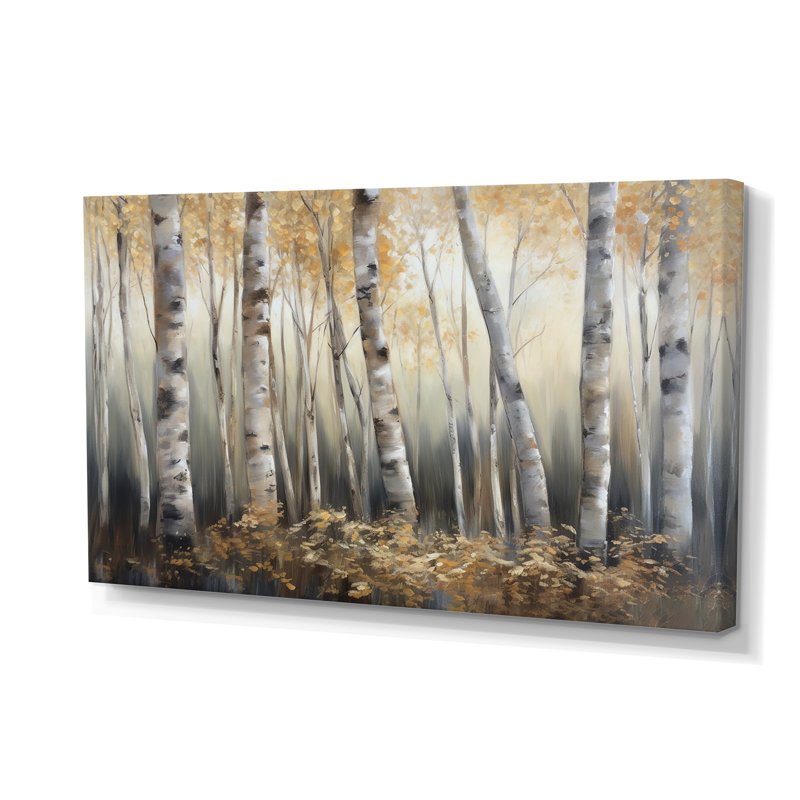 Birch Tree Forest Wonderland III - Tree Wall Art Prints