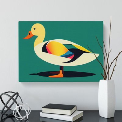 Dreamy Duck - Wrapped Canvas