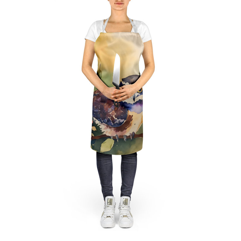 No Pattern Bib Apron