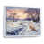 Cadre flottant blanc