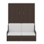 Grand lit escamotable mural avec coussin, cadre de lit pliable en bois convertible en canapé-294270726