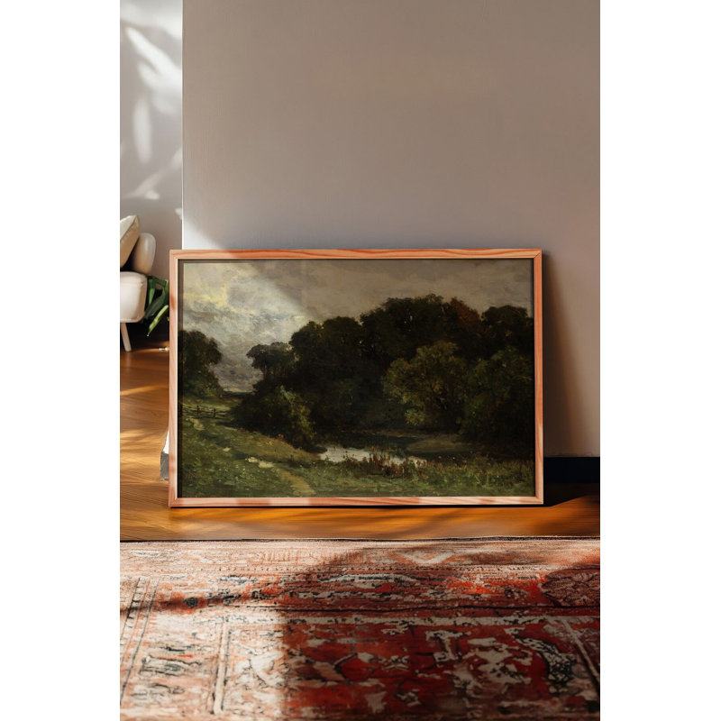Peinture décorative encadrée