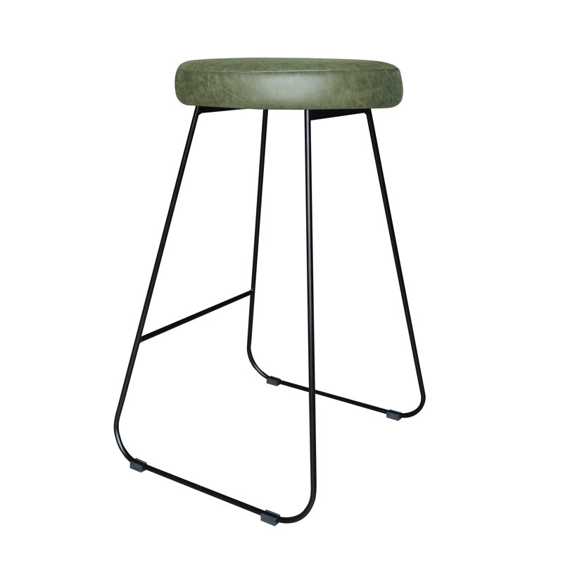 Djogo Bar Stool, Green, 74cm