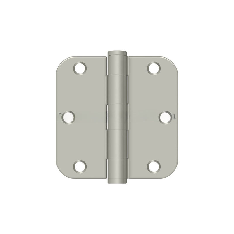 Hinge, Brushed Nickel, Steel