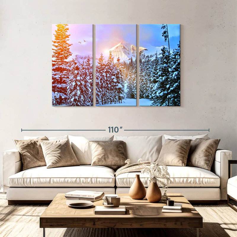 Sebbie Lone Peak At Big Sky, 48" H x 74" W