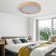 Aneeya 15.75In Wood LED Flush Mount with Control