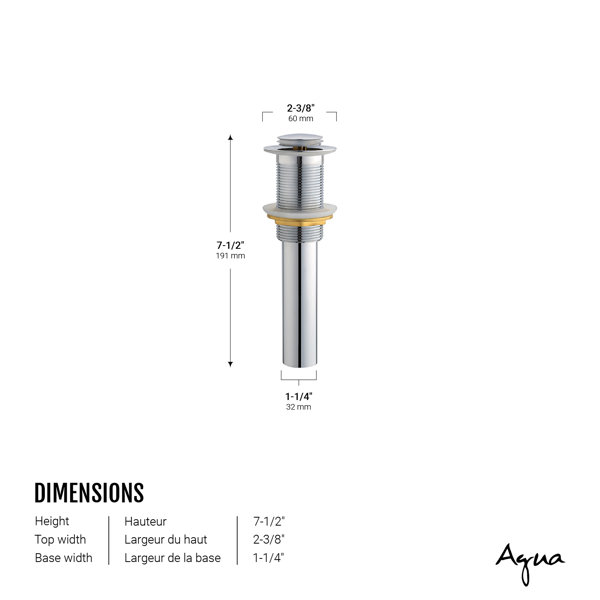 Dimensions du produit
