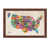 Brown Floater Framed