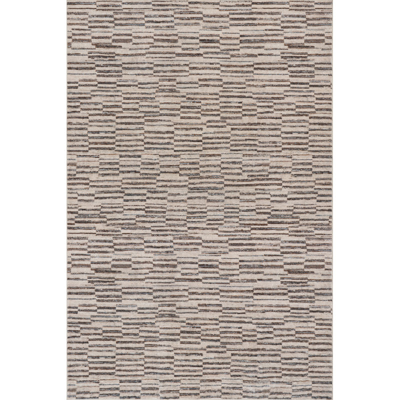 Talienne Abstract Washable Area Rug, Rectangle 8'6" x 11'6"