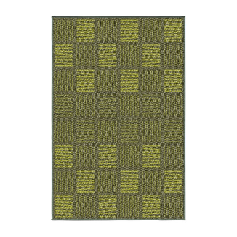 Tapis de zone verte à motif, Rectangle 3 pi x 5 pi