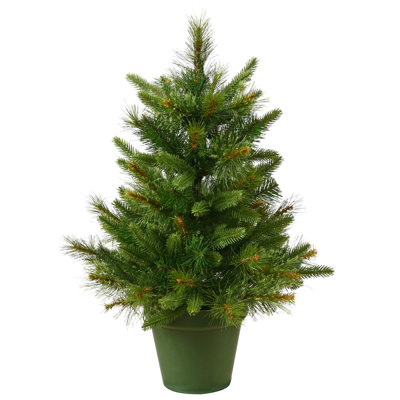 Cashmere Pine 2' Artificial Pine Christmas Tree