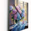 Horloge murale nature et hortensia-99640257