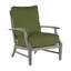 Croquet Teak Patio Chair with Cushions-581694907-625094216-620457043